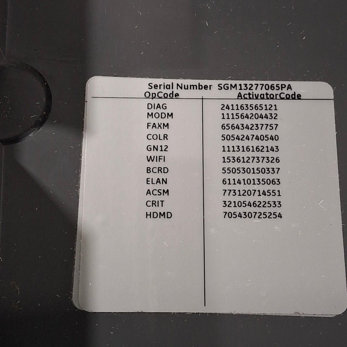 GE Healthcare GE Healthcare MAC 5500 HD ECG without CAM Module Cardiology reLink Medical