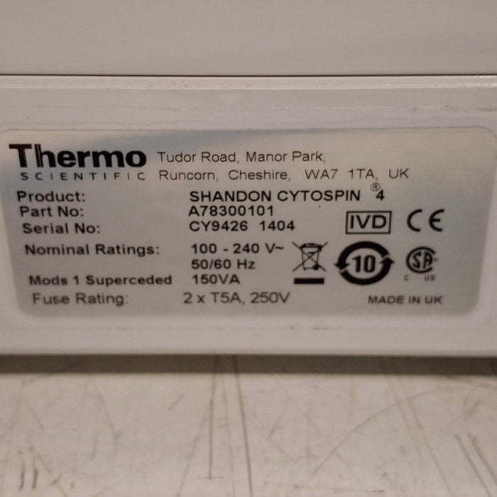 Thermo Scientific Thermo Scientific Cytospin 4 Centrifuge Centrifuges reLink Medical