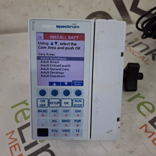 Baxter Baxter Sigma Spectrum 8.01.00 w/o Battery Infusion Pump Infusion Pump reLink Medical