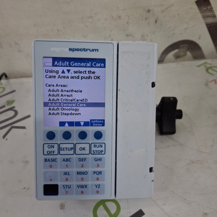 Baxter Baxter Sigma Spectrum 8.01.00 w/o Battery Infusion Pump Infusion Pump reLink Medical
