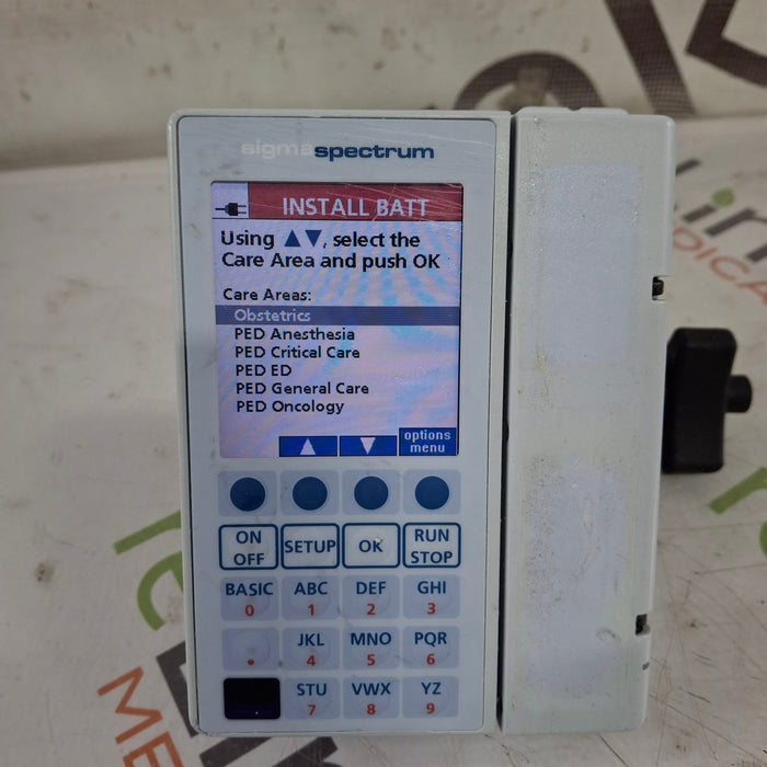 Baxter Baxter Sigma Spectrum 8.00.04 w/o Battery Infusion Pump Infusion Pump reLink Medical