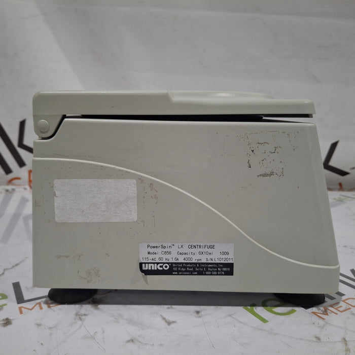 Unico Unico C856 PowerSpin LX Centrifuge Centrifuges reLink Medical