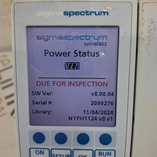 Baxter Baxter Sigma Spectrum 8.00.04 w/o Battery Infusion Pump Infusion Pumps reLink Medical