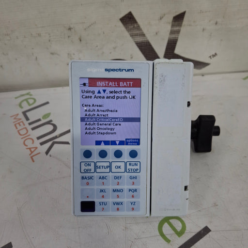 Baxter Baxter Sigma Spectrum 8.00.04 w/o Battery Infusion Pump Infusion Pumps reLink Medical