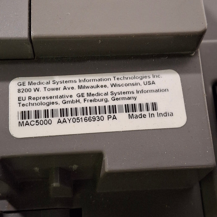 GE Healthcare MAC 5000 ECG without CAM Module