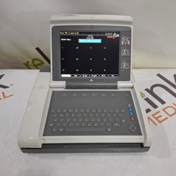 GE Healthcare GE Healthcare MAC 5500 HD ECG without CAM Module Cardiology reLink Medical
