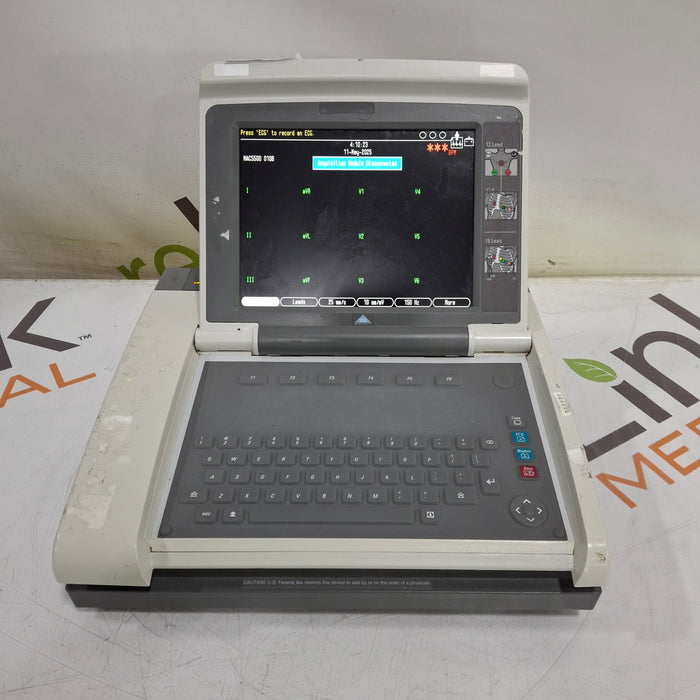 GE Healthcare GE Healthcare MAC 5500 HD ECG without CAM Module Cardiology reLink Medical