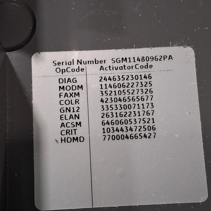 GE Healthcare GE Healthcare MAC 5500 HD ECG without CAM Module Cardiology reLink Medical