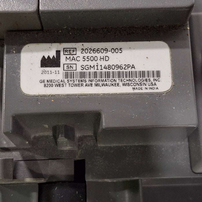 GE Healthcare GE Healthcare MAC 5500 HD ECG without CAM Module Cardiology reLink Medical