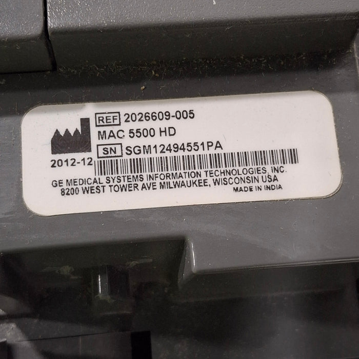 GE Healthcare MAC 5500 HD ECG without CAM Module