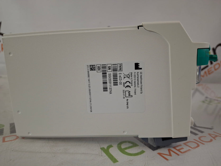 GE Healthcare GE Healthcare E-sCO-00 Respiratory Module Patient Monitors reLink Medical