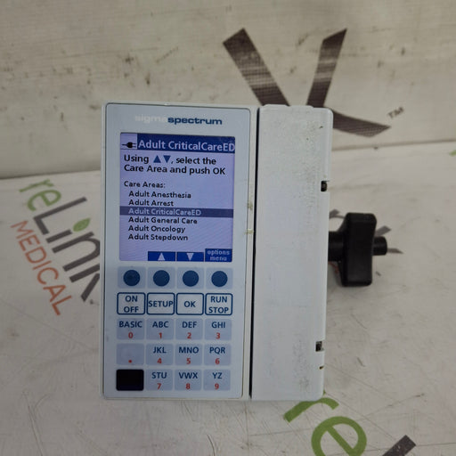 Baxter Baxter Sigma Spectrum 8.00.04 w/o Battery Infusion Pump Infusion Pumps reLink Medical