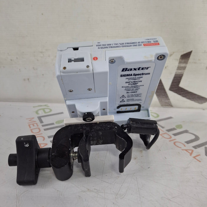 Baxter Baxter Sigma Spectrum 8.00.04 w/o Battery Infusion Pump Infusion Pumps reLink Medical