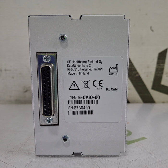 GE Healthcare GE Healthcare E-CAiO-00 Gas Exhaust Module Patient Monitors reLink Medical