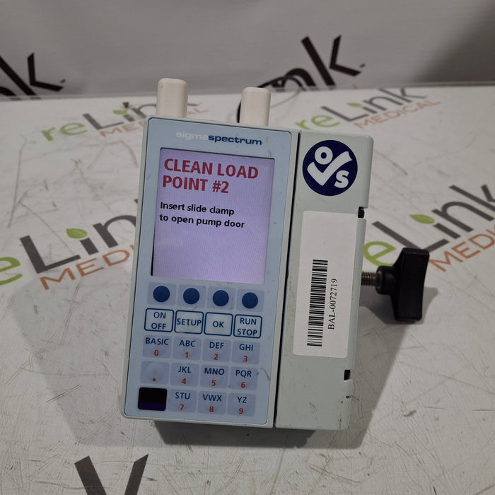 Baxter Sigma Spectrum 6.05.14 with A/B/G/N Battery Infusion Pump