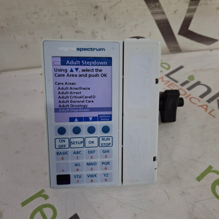 Baxter Baxter Sigma Spectrum 8.00.04 w/o Battery Infusion Pump Infusion Pump reLink Medical