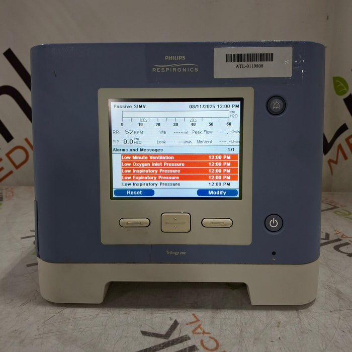 Respironics Trilogy 202 Ventilator