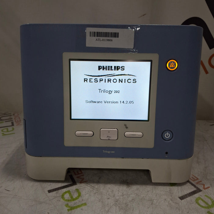 Respironics Trilogy 202 Ventilator