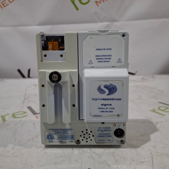 Baxter Baxter Sigma Spectrum w/Non Wireless or No Battery Infusion Pump Infusion Pumps reLink Medical