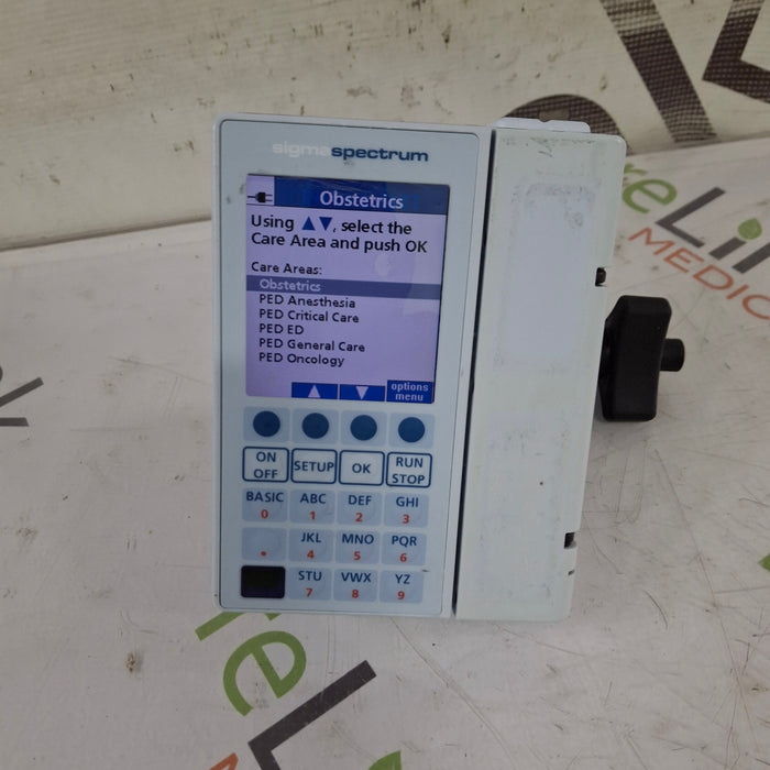 Baxter Baxter Sigma Spectrum 8.00.05 w/o Battery Infusion Pump Infusion Pump reLink Medical