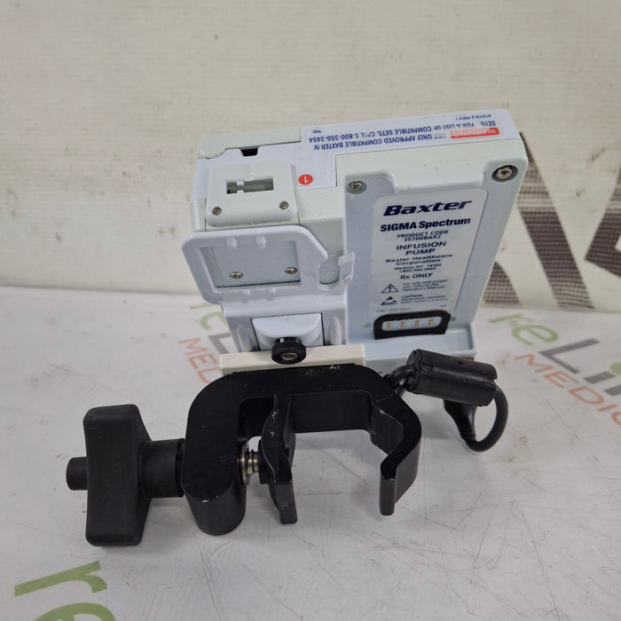 Baxter Baxter Sigma Spectrum 8.01.00 w/o Battery Infusion Pump Infusion Pump reLink Medical