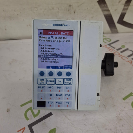 Baxter Baxter Sigma Spectrum 8.00.04 w/o Battery Infusion Pump Infusion Pump reLink Medical