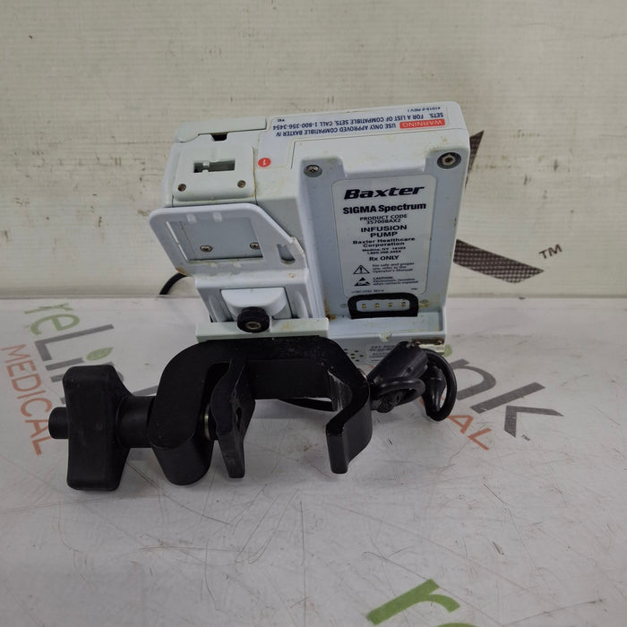 Baxter Baxter Sigma Spectrum 8.00.04 w/o Battery Infusion Pump Infusion Pump reLink Medical