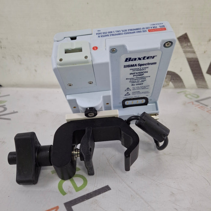 Baxter Baxter Sigma Spectrum 8.01.00 w/o Battery Infusion Pump Infusion Pumps reLink Medical