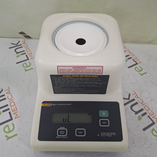 Fluke Fluke UW5 Utrasound Wattmeter Test Equipment reLink Medical