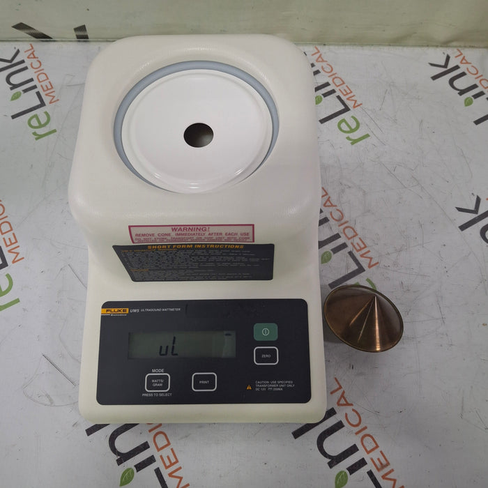 Fluke Fluke UW5 Utrasound Wattmeter Test Equipment reLink Medical