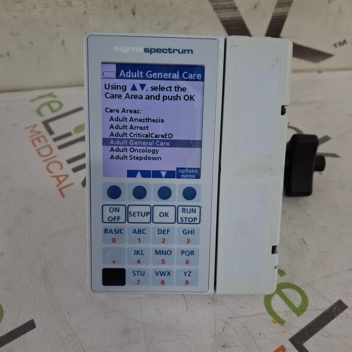 Baxter Baxter Sigma Spectrum 8.01.00 w/o Battery Infusion Pump Infusion Pumps reLink Medical