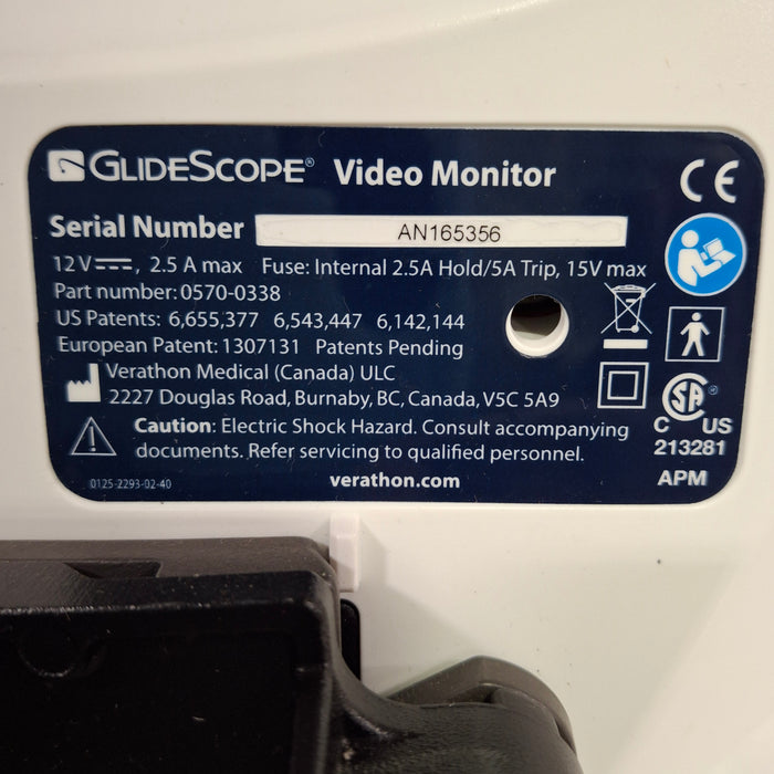 Verathon Medical, Inc Verathon Medical, Inc Glidescope Video Laryngoscope Surgical Equipment reLink Medical