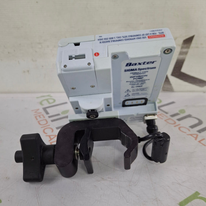 Baxter Baxter Sigma Spectrum 8.00.05 w/o Battery Infusion Pump Infusion Pump reLink Medical