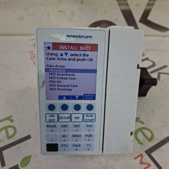 Baxter Sigma Spectrum 8.00.04 w/o Battery Infusion Pump