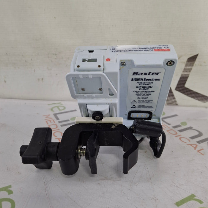 Baxter Sigma Spectrum 8.00.04 w/o Battery Infusion Pump