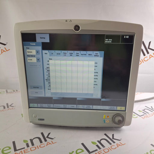 GE Healthcare GE Healthcare Carescape B650 Patient Monitor Patient Monitors reLink Medical