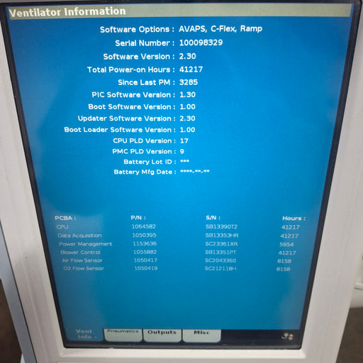 Respironics Respironics V60 BiPAP Ventilator Monitor Respiratory reLink Medical