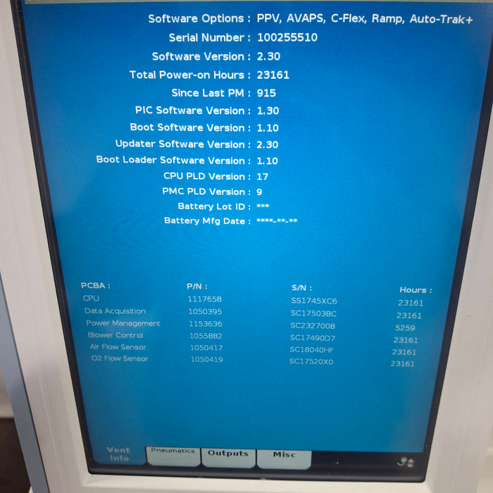 Respironics Respironics V60 BiPAP Ventilator Monitor Respiratory reLink Medical