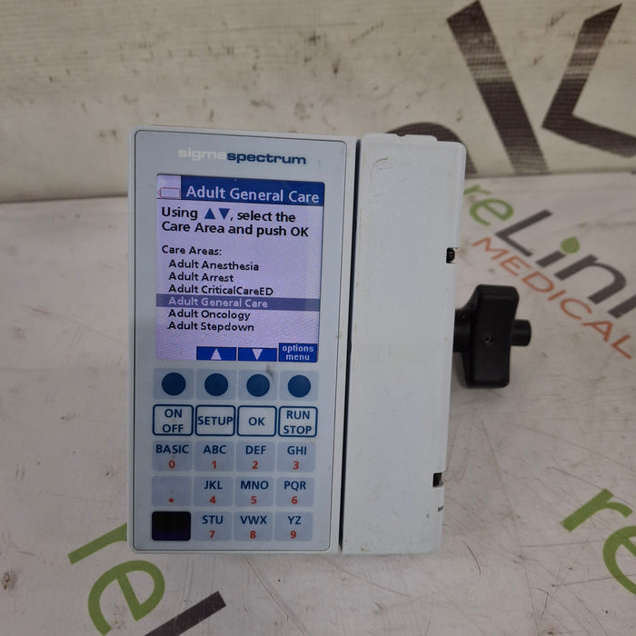 Baxter Baxter Sigma Spectrum 8.00.03 w/o Battery Infusion Pump Infusion Pump reLink Medical