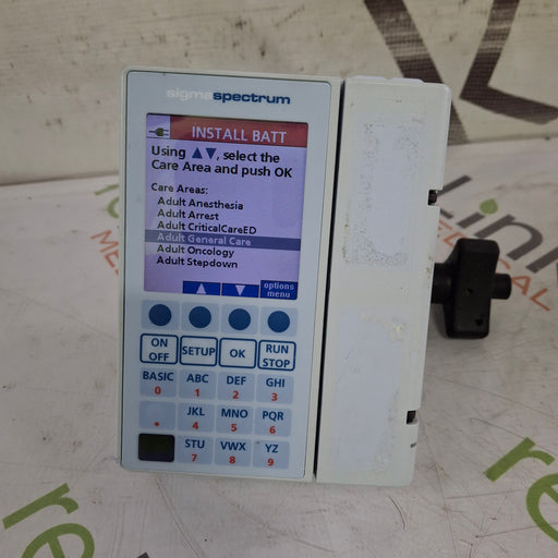 Baxter Baxter Sigma Spectrum 8.01.00 w/o Battery Infusion Pump Infusion Pump reLink Medical