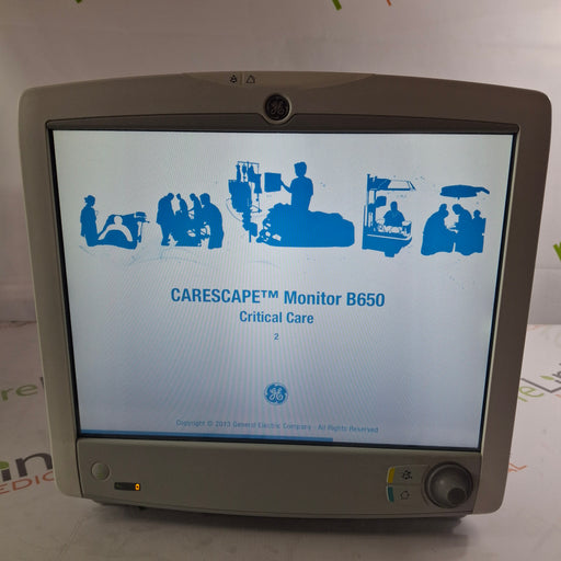 GE Healthcare GE Healthcare Carescape B650 Critical Care Patient Monitor Patient Monitors reLink Medical