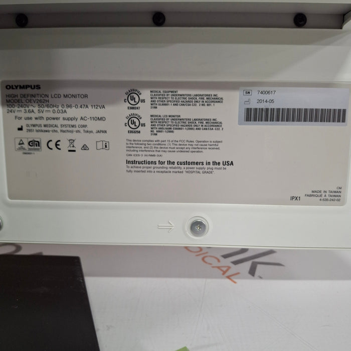 Olympus OEV262H 26" HD LCD Endoscopy Monitor