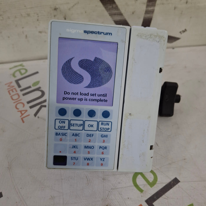 Baxter Baxter Sigma Spectrum 8.01.00 w/o Battery Infusion Pump Infusion Pump reLink Medical