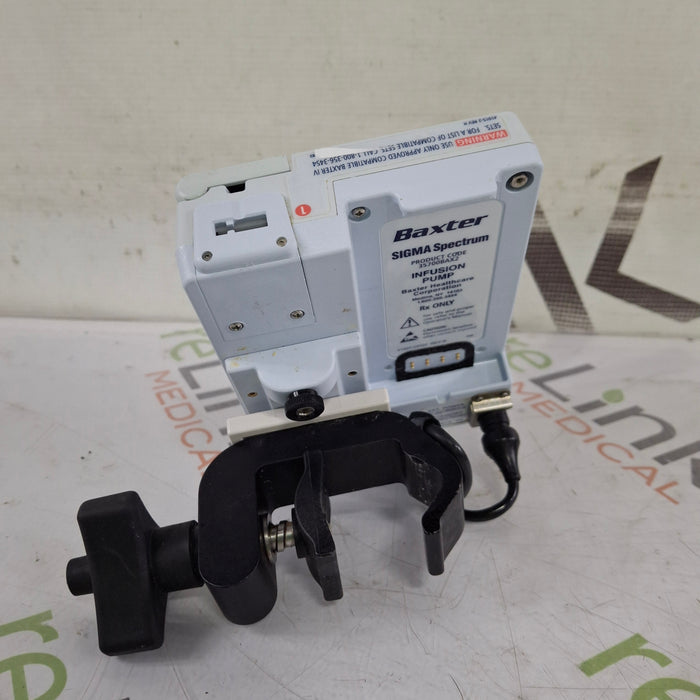 Baxter Baxter Sigma Spectrum 8.01.00 w/o Battery Infusion Pump Infusion Pump reLink Medical