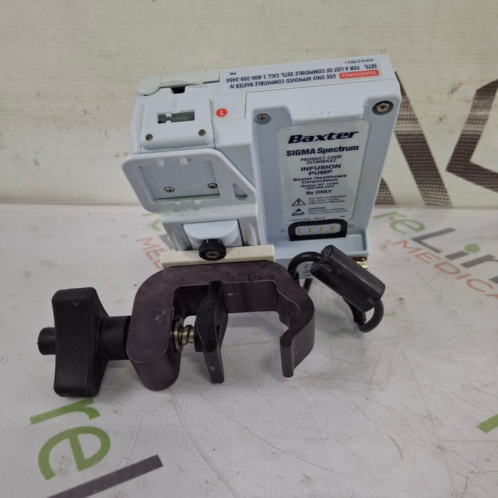 Baxter Baxter Sigma Spectrum 8.01.00 w/o Battery Infusion Pump Infusion Pump reLink Medical