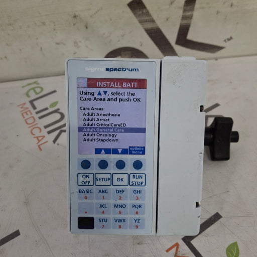 Baxter Baxter Sigma Spectrum 8.01.00 w/o Battery Infusion Pump Infusion Pumps reLink Medical