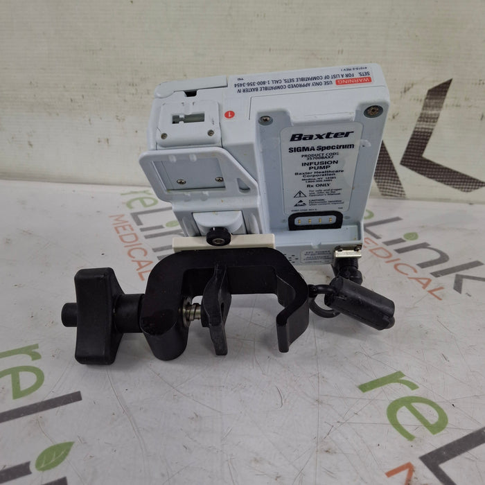 Baxter Baxter Sigma Spectrum 8.01.00 w/o Battery Infusion Pump Infusion Pumps reLink Medical