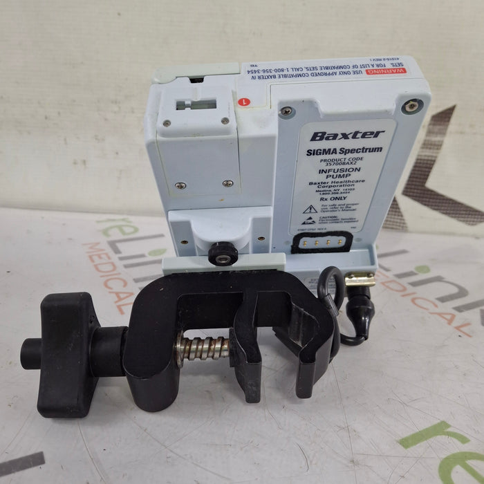 Baxter Baxter Sigma Spectrum 8.00.05 w/o Battery Infusion Pump Infusion Pump reLink Medical