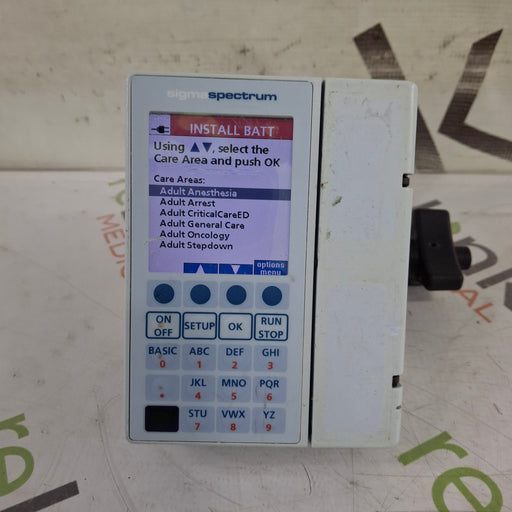 Baxter Baxter Sigma Spectrum 8.01.00 w/o Battery Infusion Pump Infusion Pump reLink Medical