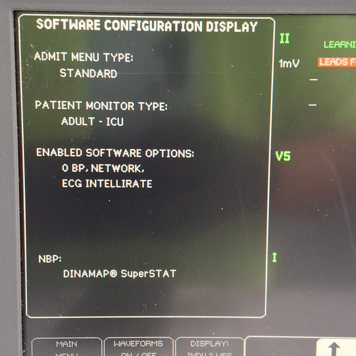 GE Healthcare Dash 4000 - GE/Nellcor SpO2 Patient Monitor